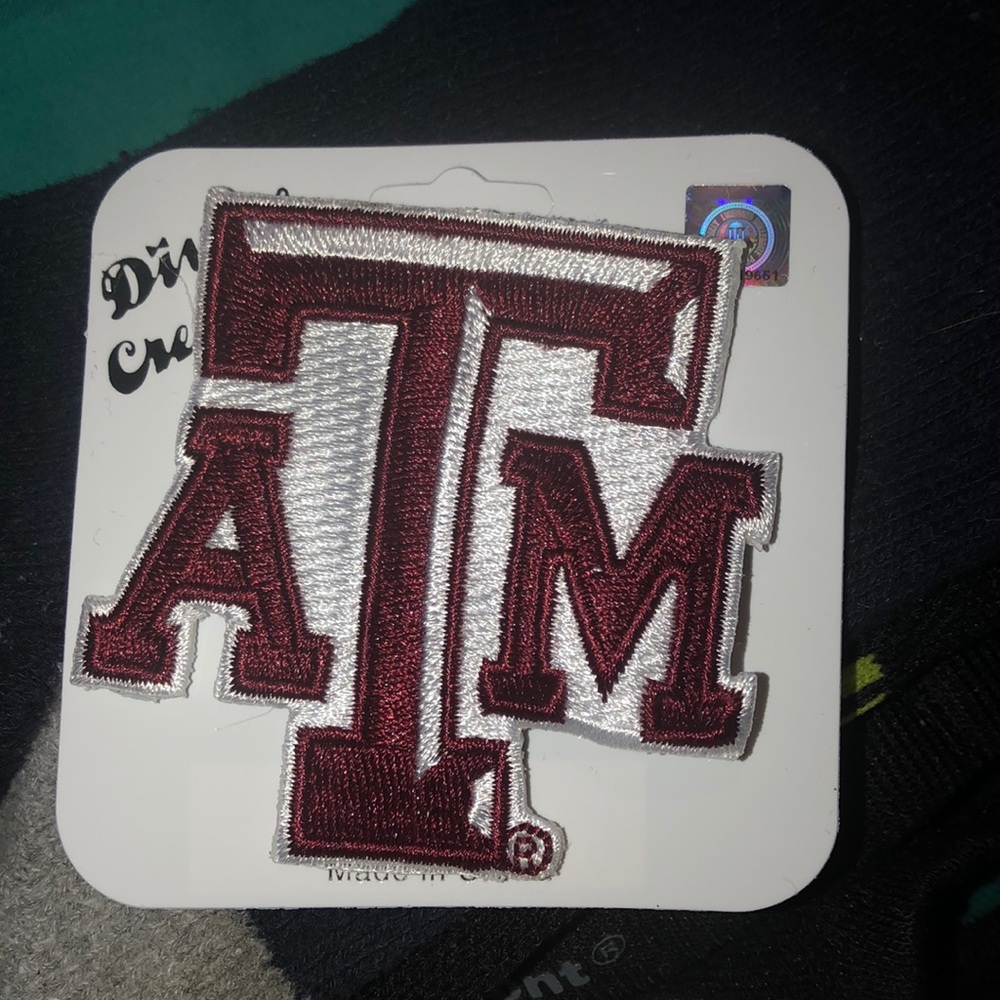 Texas A&M hair clip